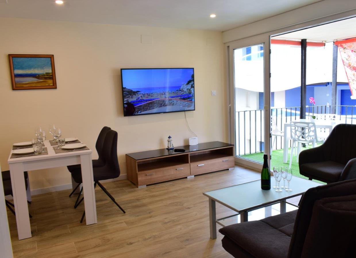 Apartment In Salou Next To The Beach For Families,Wifi Bagian luar foto